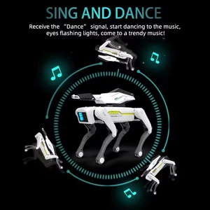 Support Action <strong>Programming</strong> AI Smart RC <strong>Robot</strong> Dog Toy Voice APP <strong>Remote</strong> <strong>Control</strong> Gesture Sensing Intelligent Stunt Mechanical Dog - Product Image 6