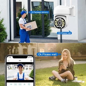 Cámara de CCTV WiFi Full HD con visión nocturna y detección de movimiento para cámara de red con sensor CMOS de seguridad para el hogar o la oficina - Product Image 3