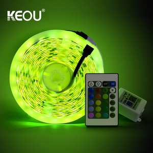 Ticari akıllı LED şerit işıklar 30M 10M 5M RGB renk kesilebilir dekoratif şerit işıklar uzaktan kumanda RoHS sertifikalı - Product Image 6