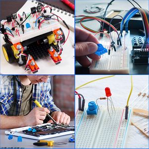 10 pz potenziometro Trim 3386P (10K/100R-500K Ohm) w/manopole-resistore variabile di precisione per progetti fai da te Arduino/lampone Pi - Product Image 6