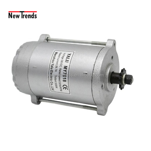MY7618 350W 24V 36V DC Brush <strong>Motor</strong> With 25H <strong>Sprocket</strong> or Pulley Belt for <strong>Electric</strong> Scooter Children Bike Small Motorcycle