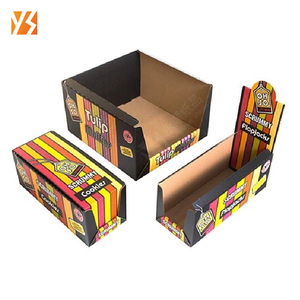 Gran oferta, estante de cartón impreso con logotipo personalizado, producto listo, embalaje al por menor, Mostrador de papel, caja de exhibición, caja de embalaje - Product Image 4