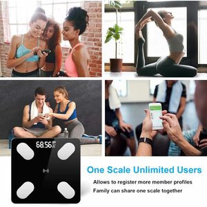 New Thông Minh Kỹ Thuật Số Phòng Tắm Cơ Thể Quy Mô 180Kg Hộ Gia Đình Quy Mô Bmi Cảm Biến Cho Cá Nhân Sử Dụng Khuyến Mãi Thông Minh Quy Mô - Product Image 3