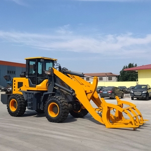 新型多功能3ton4t 5t四轮驱动前端装载机，带3吨发动机铲斗附件5吨额定负载 - Product Image 2