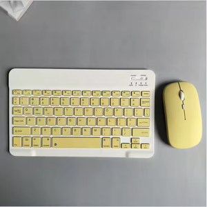 Kit de miniteclado y ratón inalámbrico recargable OEM para ordenador portátil, tableta móvil, combo de teclado y ratón - Product Image 5