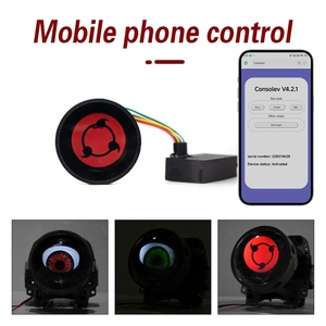 Xenplus fabrika toptan şeytan göz kurulumu kolay Led ışık arabalar motosikletler için 5v 12v telefon Wifi tarafından kontrol 4/8 stilleri ışık - Product Image 6