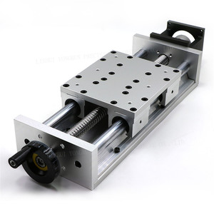 Carril lineal eléctrico para ejes Z, guía de carrera efectiva de 200mm, etapa lineal para bricolaje CNC