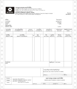 高质量2 ~ 5层定制发票纸收据发票副本NCR无碳复印纸交货票据订单簿 - Product Image 2