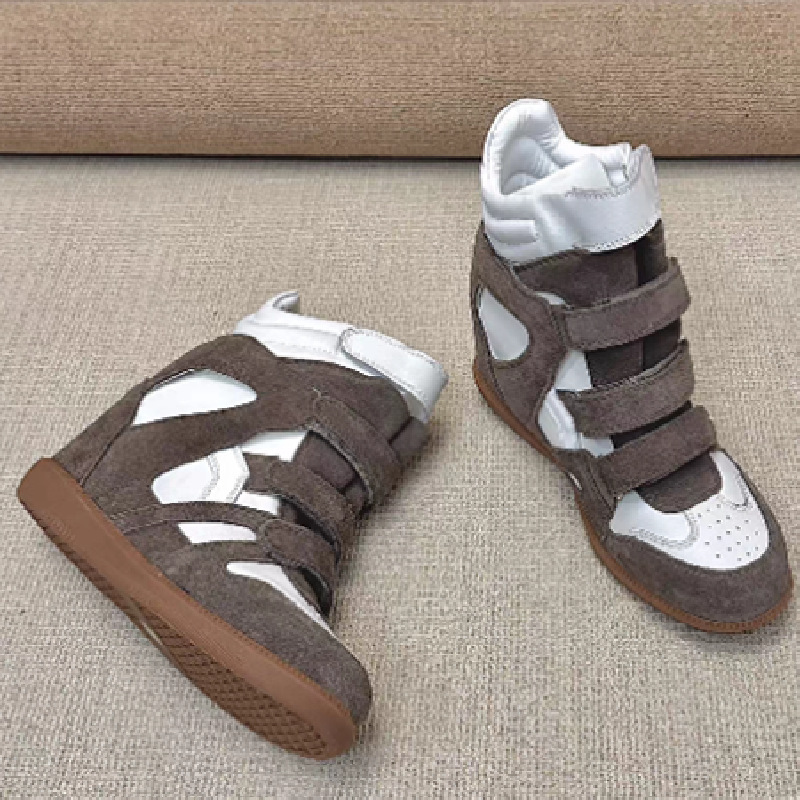 Brown + white