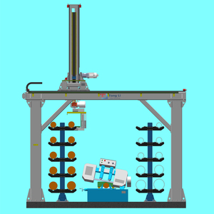 Glass Gantry Truss Robotic Arm Handling <strong>Palletizing</strong> CNC Automatic <strong>Loading</strong> and <strong>Unloading</strong> <strong>Robot</strong> Module System - Product Image 3