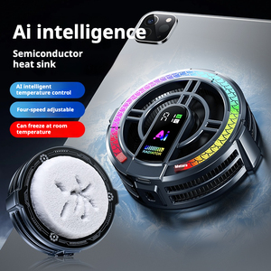 Great Roc Magnetic RGB Gaming Cooling Pad-Control de temperatura AI Enfriamiento rápido de hielo para accesorios de computadora portátil/PC