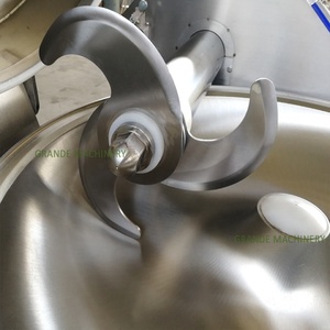 เครื่องหั่นอาหาร20L/40L/80L/125L ไส้กรอกเนื้อกะหล่ำปลีผักโขมเครื่องตัดชามเนื้อเครื่องสับ - Product Image 5