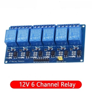 12V 1 2 4 6 8-Wege-Relaismodul für <span class=keywords><strong>Arduino</strong></span> 1 2 4 6 8-Kanal-Relaismodul mit Optokoppler-Relais ausgang Auf Lager - Product Image 5
