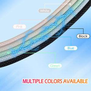 2024 Black <strong>Tidy</strong> Fast Charging Phone <strong>Cable</strong> Charger Bio Usb C Self Folding Braided Type C Magnetic Charging <strong>Cable</strong> - Product Image 3