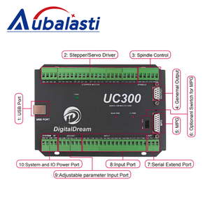 Aubalasti UC300 USB Mach3 <strong>CNC</strong> Motion <strong>Controller</strong> NVUM Upgrade 3/<strong>4</strong>/5/6 <strong>Axis</strong> Motion Control Card for <strong>CNC</strong> Milling Machine - Product Image 6