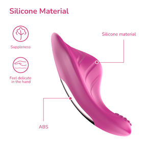 ऐप रिमोट कंट्रोल पहनने योग्य वाइब्रेटर क्लिटोरल उत्तेजना महिलाओं 9 कंपन मोड के साथ सेक्स खिलौना - Product Image 4
