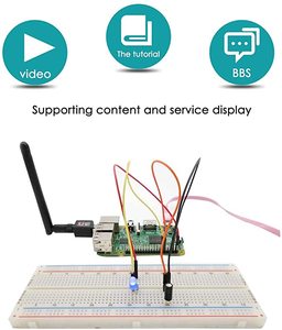 RFID başlangıç kiti için rasp 3 2 Model B/B + ile Python PDF kılavuz 40-Pin GPIO kurulu arduino için eğitim başlangıç kiti