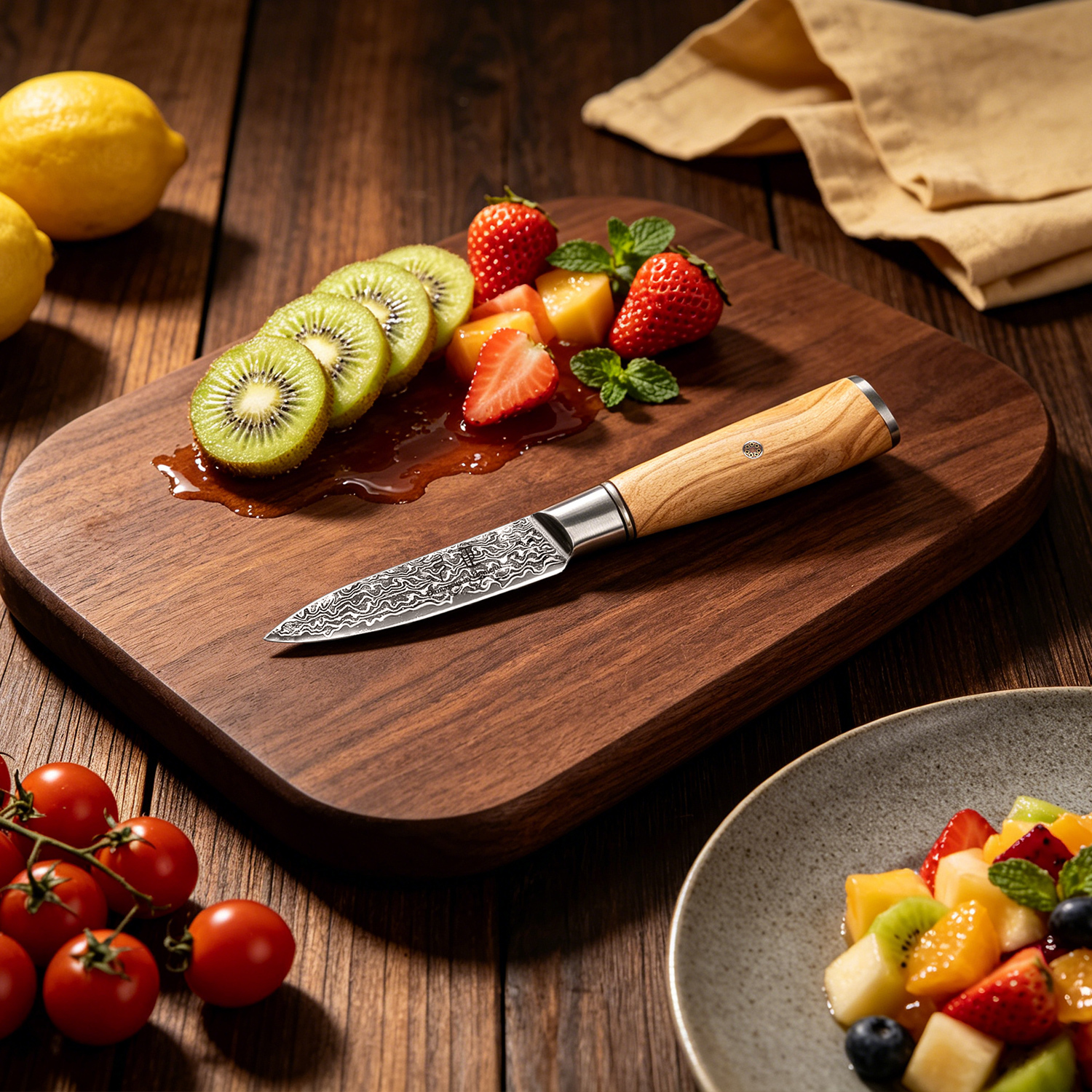 3.5'' Paring Knife brown
