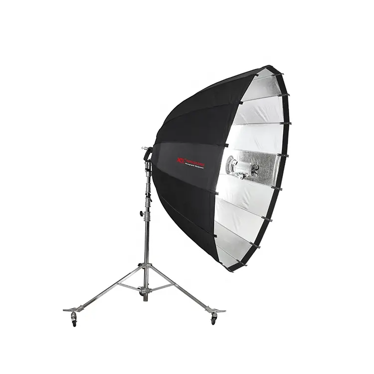 Equipamento de fotografia atacado, luzes de estúdio fotográfico, 16 hastes, parabólico profundo softbox