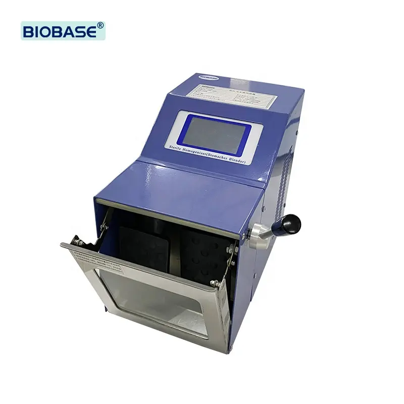 Biobase triturador, misturador, grande tela de lcd, estéril, hogenizador/liquidificador estéril, batida, laboratório