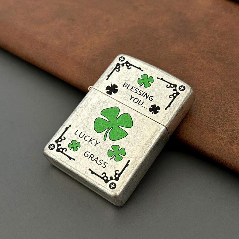 Green Four Leaf Clover