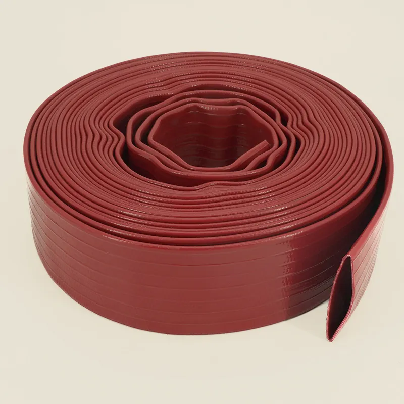 EASTOP High Quality PVC Layflat Discharge Water Hose Pipe 2 3 4 5 6 8 10 12 14 16 Inch For Agriculture Irrigation Industry Pool