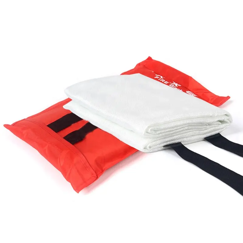 good quality 1m x 1m emergency safe 430gsm fire resistance fire blanket