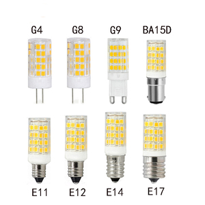 Yüksek parlaklık dim mısır ampul G4 G9 E12 E14 E17 BA15D 110V-140V 220V-240V seramik dekoratif iç aydınlatma Led ışık ampul - Product Image 3