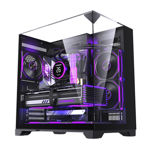 Custodie personalizzate per Computer da gioco e torri in metallo Spcc verticale ATX Comput Cabinet in vetro custodia per PC - Product Image 5