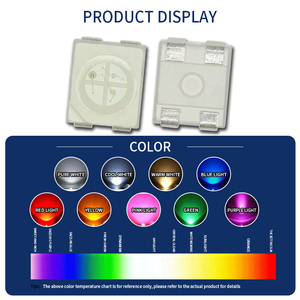Ultra helle 3528 rgb1210 voll farbige weiße Fläche gemeinsame Anode gemeinsame Kathode rot, grün und blau dreifarbige LED-Lampen perlen - Product Image 4