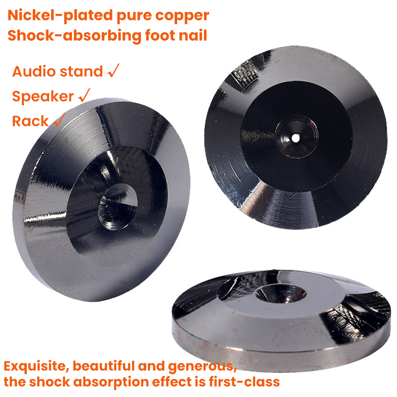 Coussinet de pied (nickel noir)