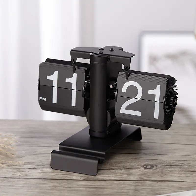 Reloj de mesa 3D plástico motocicleta arte diseño despertador silencioso único reloj de escritorio para niños juguetes regalo personalizado motocicleta Retro