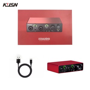 Профессиональный микшер Usb звуковая карта 2 в 2 из Live Streaming аудио интерфейс Usb Запись звуковой карты для музыкальной студии - Product Image 6