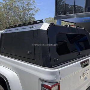 2025 Jeep gladyatör su geçirmez ağır alüminyum sert üst gölgelik pikap 3 kapılar ile açık gövde yatak Camper Shell Topper - Product Image 4