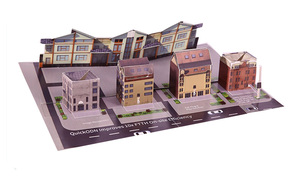中国工厂定制印刷A5/A6纸板图片着色漫画3d儿童弹出式书籍 - Product Image 2