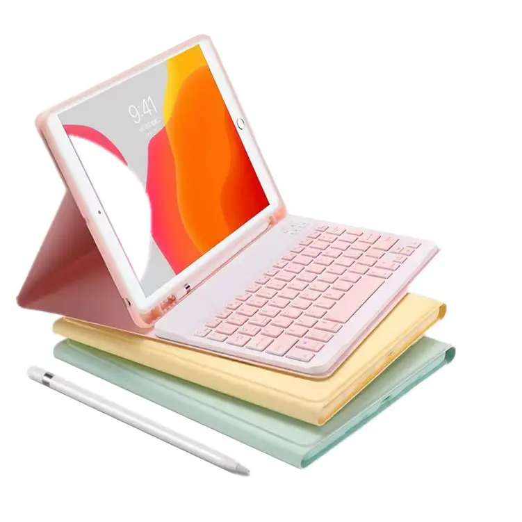 Manyetik 10 nesil ipad klavye kapağı kalemlik standı Folio korumak klavye ipad kılıfı 10th gen 10.9 inç 2022