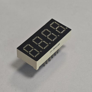 0.36 pollici 7 segmento 4 cifre orologio a Led Display digitale Super luce rossa sette segmento Display anodo