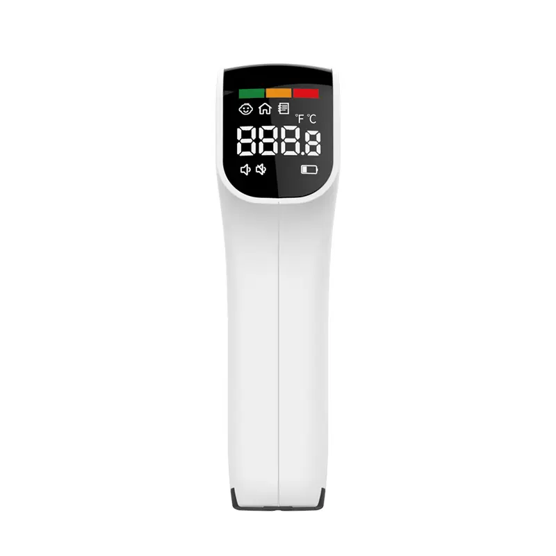 Venta caliente temperatura corporal pistola Digital fiebre medida adultos niños frente sin contacto LED termómetro infrarrojo