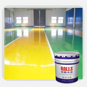 环氧树脂地坪漆工厂定制彩色水性耐磨防滑高光地坪漆 - Product Image 3