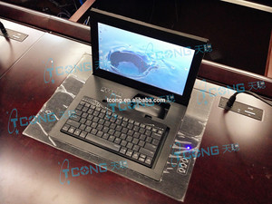 Monitor de escritorio motorizado de 15,6 a 23,6 pulgadas, elevador de Monitor de ordenador oculto con Control remoto - Product Image 5