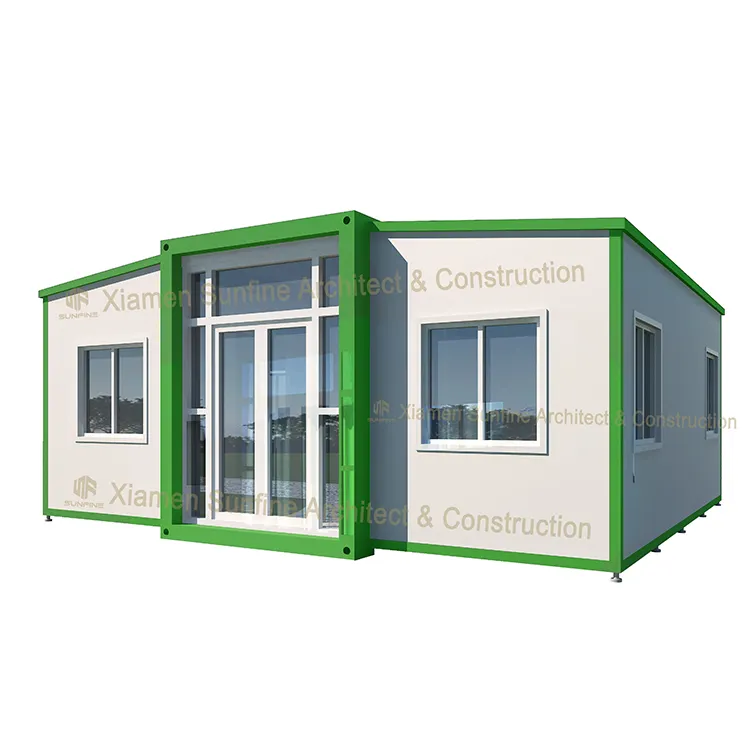 2023 Hete Verkoop Mobiele Uitbreidbare Container Herbergt Verplaatsbare Huizen Met Slaapkamer Keuken Badkamer Voor Het Leven