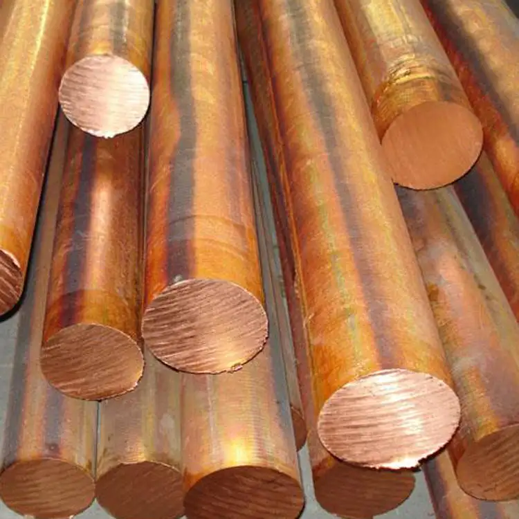 Barra de cobre de 2-90mm de diámetro, C11000 C101, 99.9% de cobre puro