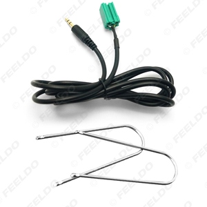 Aux-In อินพุตอะแดปเตอร์3.5มม. และวิทยุพร้อมปุ่มถอดสำหรับ Renault/Clio/Megane/Laguna สำหรับ MP3/IPod/iPhone - Product Image 4