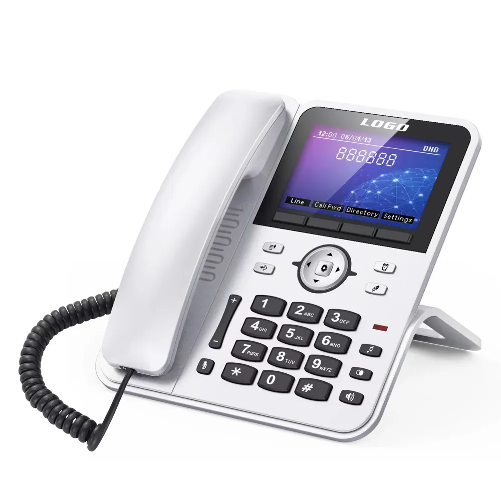 24 CFH-nuovo VoIP Business IP Phone con 4 SIP linee account compatibile sistema IPABX per ufficio hotel ip telefono