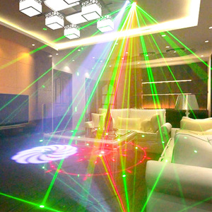 Controllo del suono scuotendo la luce dello stadio di luce Laser Ktv Dmx 512 Led luce del palcoscenico con telecomando - Product Image 4
