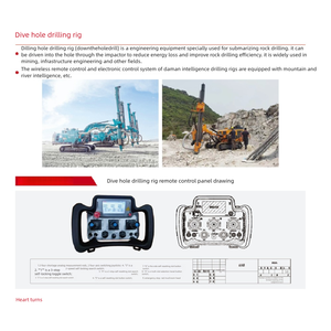 Industrial Wireless Drilling Remote Controller Mini <strong>Keyboard</strong> Electric Control Crane Automatic Shock Rolling Fixed Receiver - Product Image 5