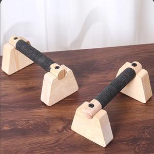 Nhà tập thể dục phòng tập thể dục phụ kiện calisthenics thiết bị tre bằng gỗ đẩy lên thanh đứng & song song thanh - Product Image 6