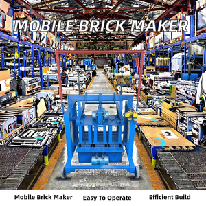 Mobiele Automatische Holle Blok Maken <span class=keywords><strong>Machine</strong></span> Met Bakstenen Productielijn Hydraulische Druk Eenvoudig Te Bedienen - Product Image 2