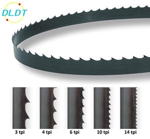 Taşınabilir şerit testere makine testere bıçakları Metal alüminyum kesme