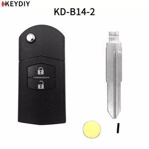 KEYDIY-Llave de coche de 2 botones para KD900/KD MINI/URG200/1, programador de llave, serie B, mando a distancia, 2 botones, 1, 2 botones - Product Image 2